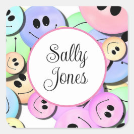 Pegatina Cuadrada Pegatinas personalizados