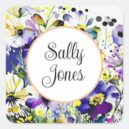 Pegatina Cuadrada Pegatinas personalizados