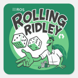 Pegatina Cuadrada PEGATINAS ROS Rolling RIdley