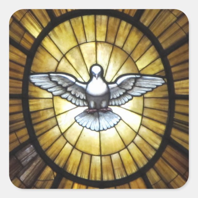 Pegatina Cuadrada Pegatinas: unidad (Anverso)