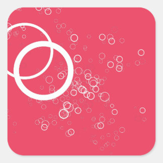 Pegatina Cuadrada Pegatinas unison (grandes)