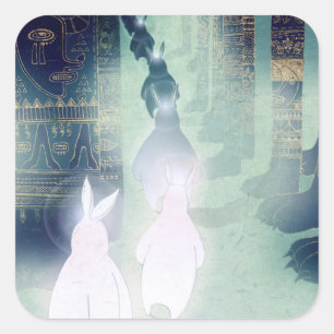 Pegatina Cuadrada Peregrinaje 2012