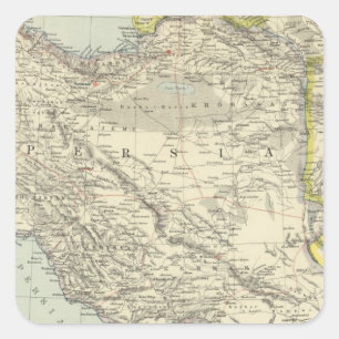 Pegatina Cuadrada Persia