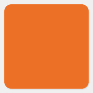 Pegatina Cuadrada Persimmon Naranja EC5800 Color, opción para agrega