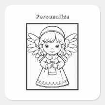 Personalización de ángel de color