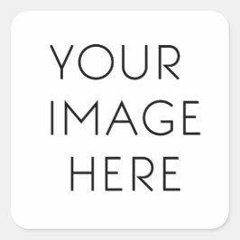 Pegatina Cuadrada Personalizado