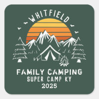 Personalizado de Camping de Coincidencia de Vacaci