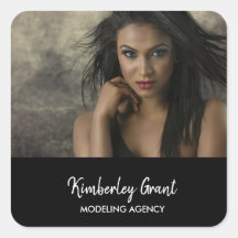 Personalizado de modelado de fotos negro