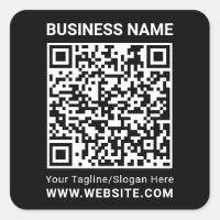 Personalizado negro moderno profesional de código