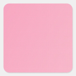 Pegatina Cuadrada Personalizado Rubor Trendy Classic Blank Template