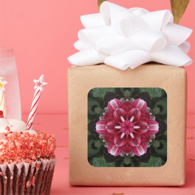 Pegatina Cuadrada Petal Symphony (Fiesta)