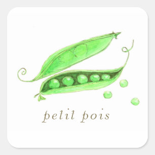 Pegatina Cuadrada Petit Pois