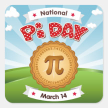Pi Day Everywhere Pegatinas