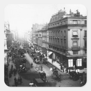 Pegatina Cuadrada Piccadilly