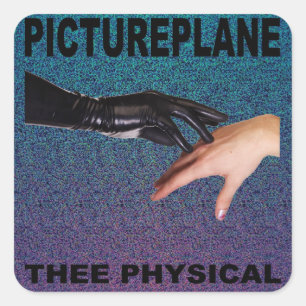 PEGATINA CUADRADA PICTUREPLANE - 'LA FÍSICA'