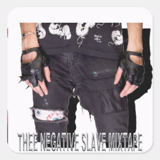 PEGATINA CUADRADA PICTUREPLANE - 'LA MEZCLA NEGATIVA DE ESCLAVOS'