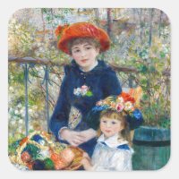 Pierre-Auguste Renoir - Dos hermanas en la terraza
