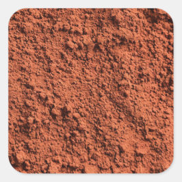 Pegatina Cuadrada Pimienta de Cayena