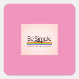 Pegatina Cuadrada Pin