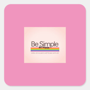 Pegatina Cuadrada Pin