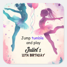 Pin moderno lindo Jump chica gimnasia 10 cumpleaño