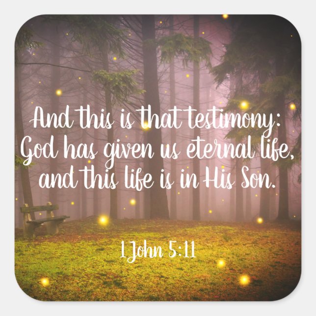 Pegatina Cuadrada Planificador de secuencias de comandos | Scrapbook (Anverso)