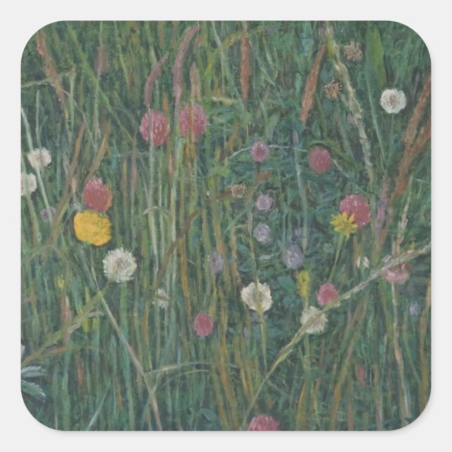 Pegatina Cuadrada Plantas del Machair 2008 (Anverso)