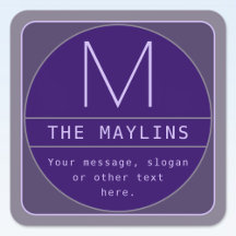 Plantilla de diseño retro-moderno editable | Purpu