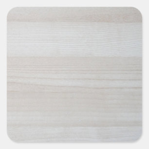 Pegatina Cuadrada Plantilla en blanco de madera diseño elegante y mo