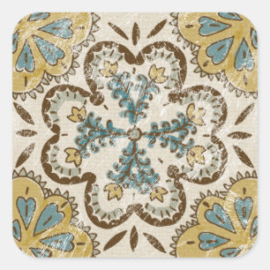 Pegatina Cuadrada Plaza Batik II no embellecida