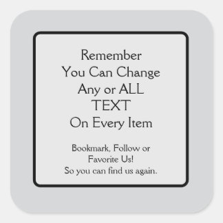 Pegatina Cuadrada Please Save a Link Square Sticker