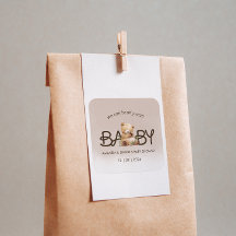 Podemos Esperar Bearly Watercolor Baby Shower