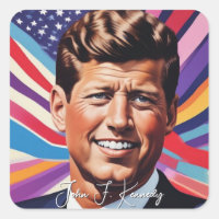 Pop Art Jack JFK John F. Kennedy