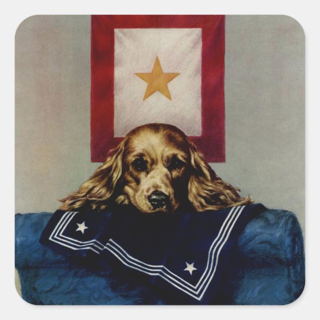 Pegatina Cuadrada Porque alguien habló (Anverso)