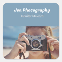 Portátil de espiral azul foto personalizado