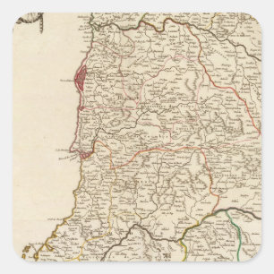 Pegatina Cuadrada Portugal