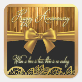 Pegatina Cuadrada Postal