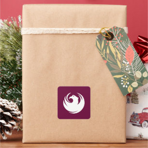 Pegatina Cuadrada Poster brillante