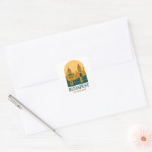 Póster vintage de viaje a Budapest, Hungría – Dise