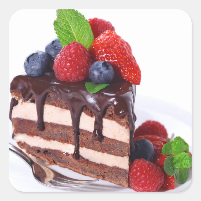 PEGATINA CUADRADA ¡POSTRE! (Anverso)