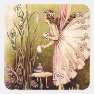 Pegatina Cuadrada Precioso