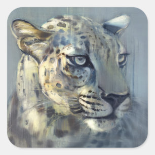 Pegatina Cuadrada Predator II