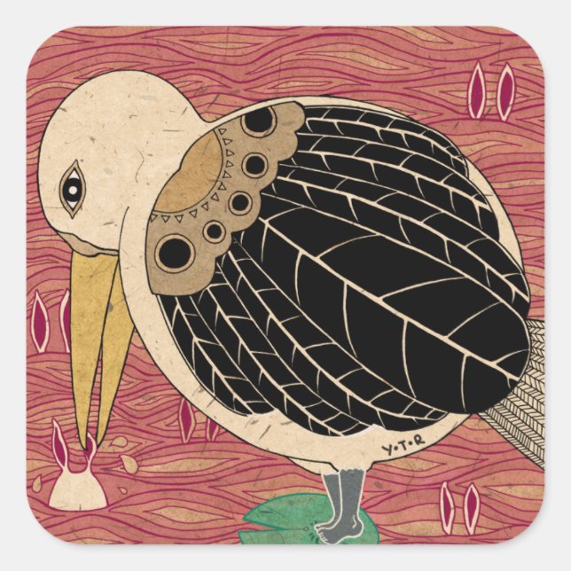 Pegatina Cuadrada Prey 2012 (Anverso)