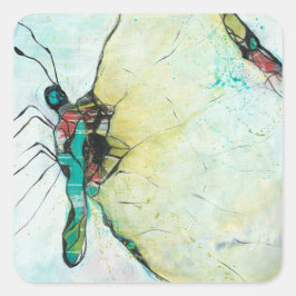 Pegatina Cuadrada Priamus