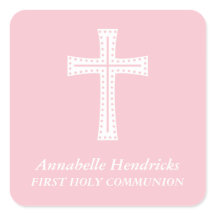 Primera comunión de Chicas rosados