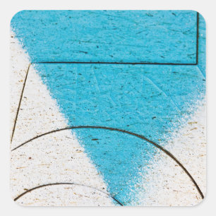 Pegatina Cuadrada Primers de la pintada