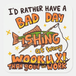 Pegatina Cuadrada Priorizar la pasión por sobre la productividad: la