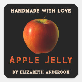 Pegatina Cuadrada Producto Apple