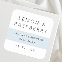 Producto moderno de bloques de color azul polvorie