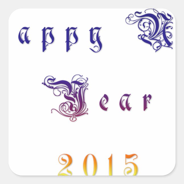 Pegatina Cuadrada Producto personalizar (Anverso)